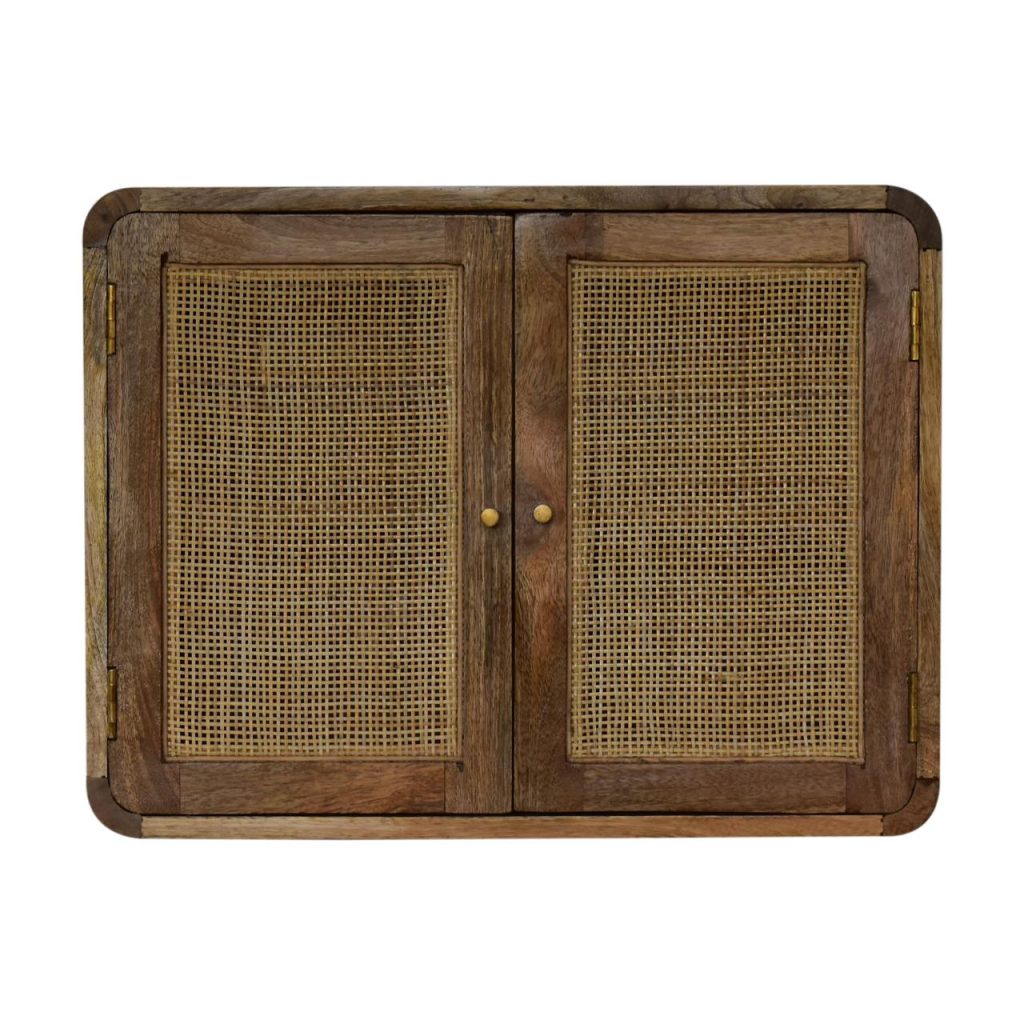 Canada Floating  Knit Grey Wash Cabinet Suppliers
