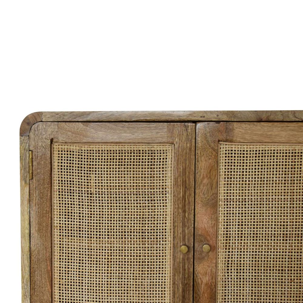 Floating  Knit Grey Wash Cabinet - Image 5