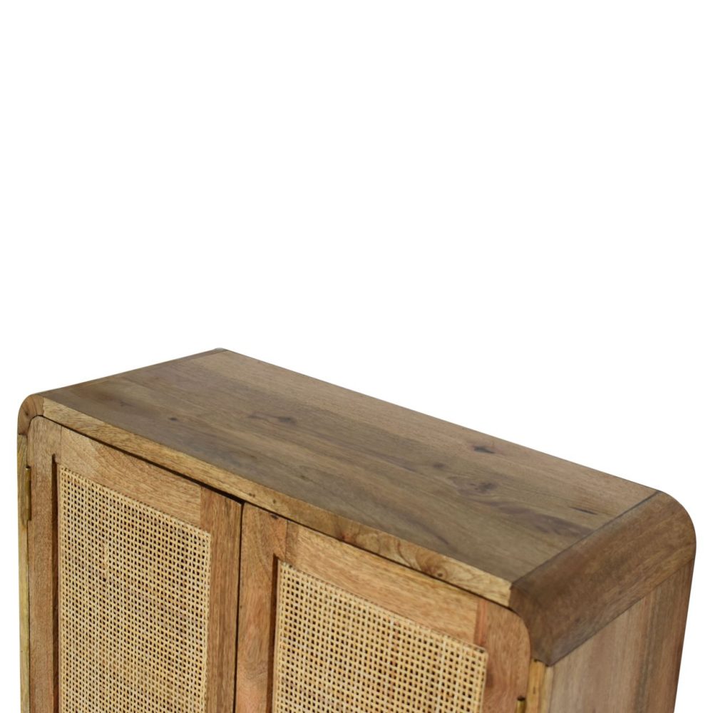 Floating  Knit Grey Wash Cabinet - Image 6