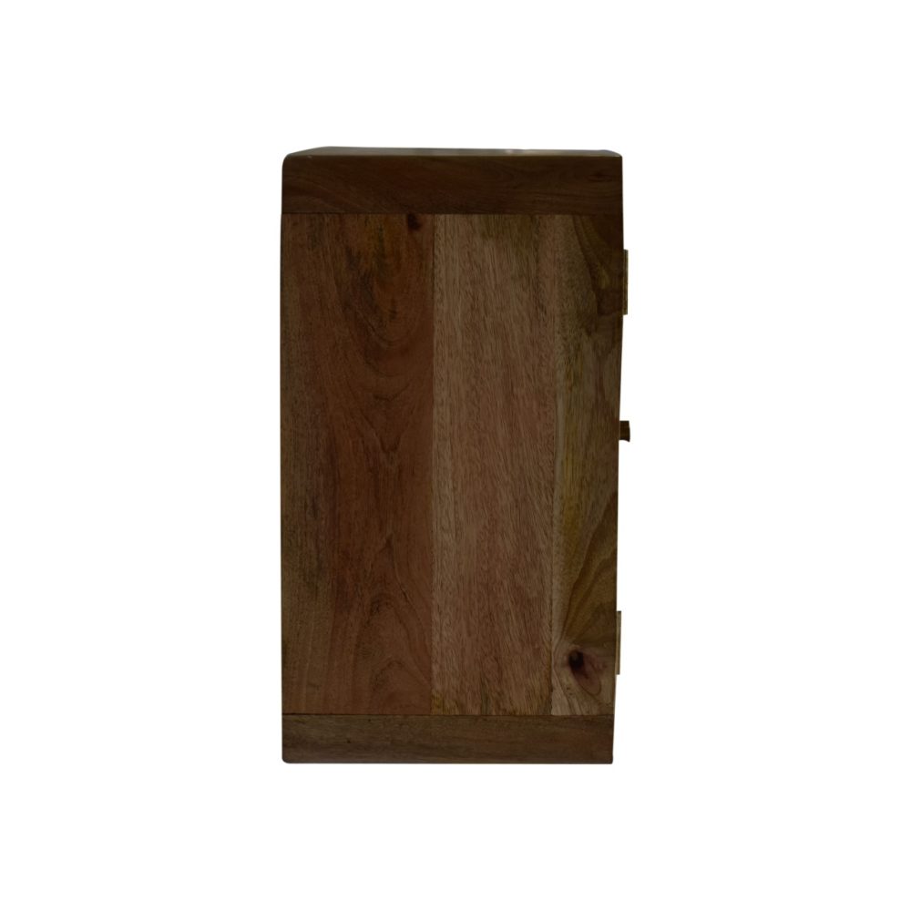 Floating  Knit Grey Wash Cabinet - Image 9