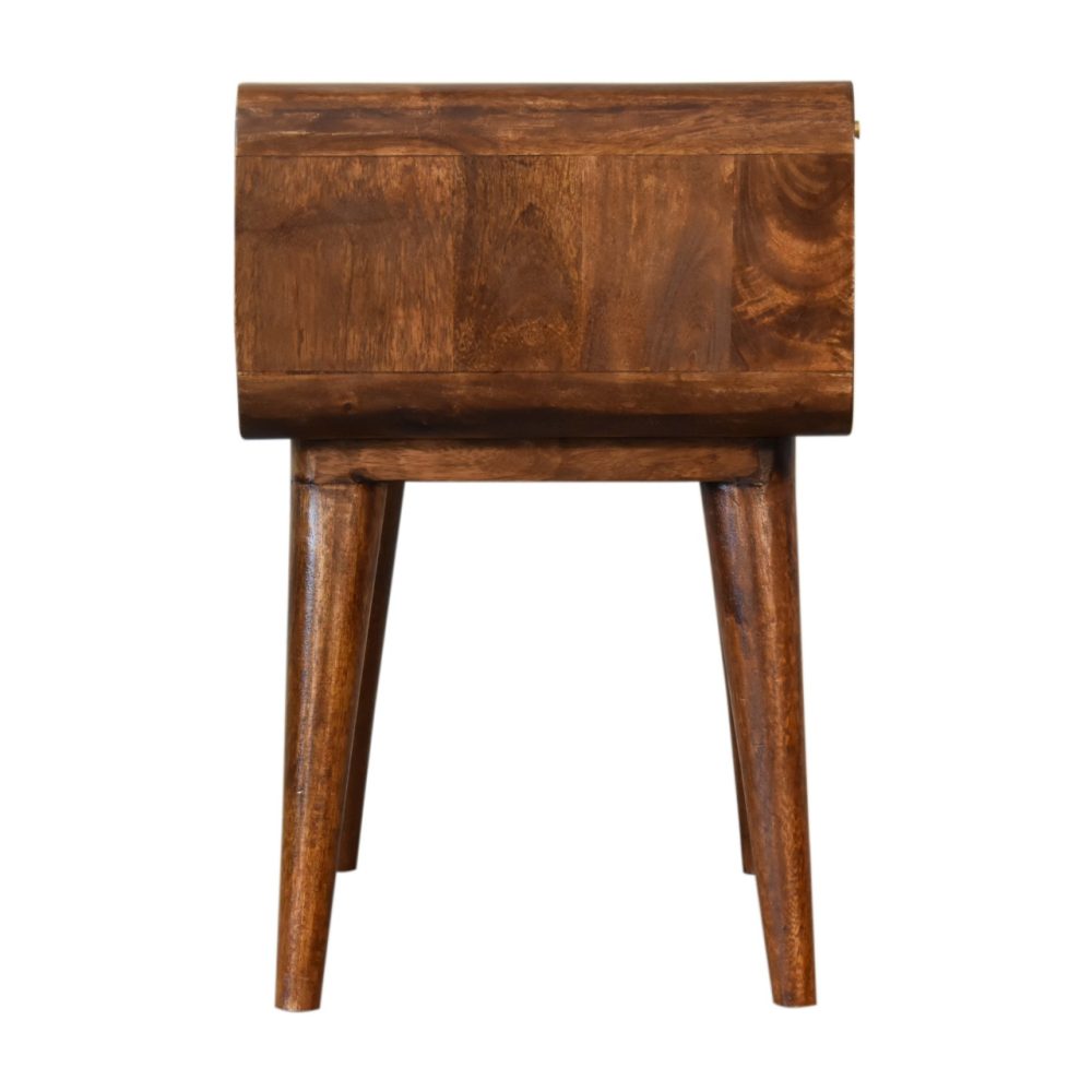 Close-knit Chestnut Nightsand - Image 9