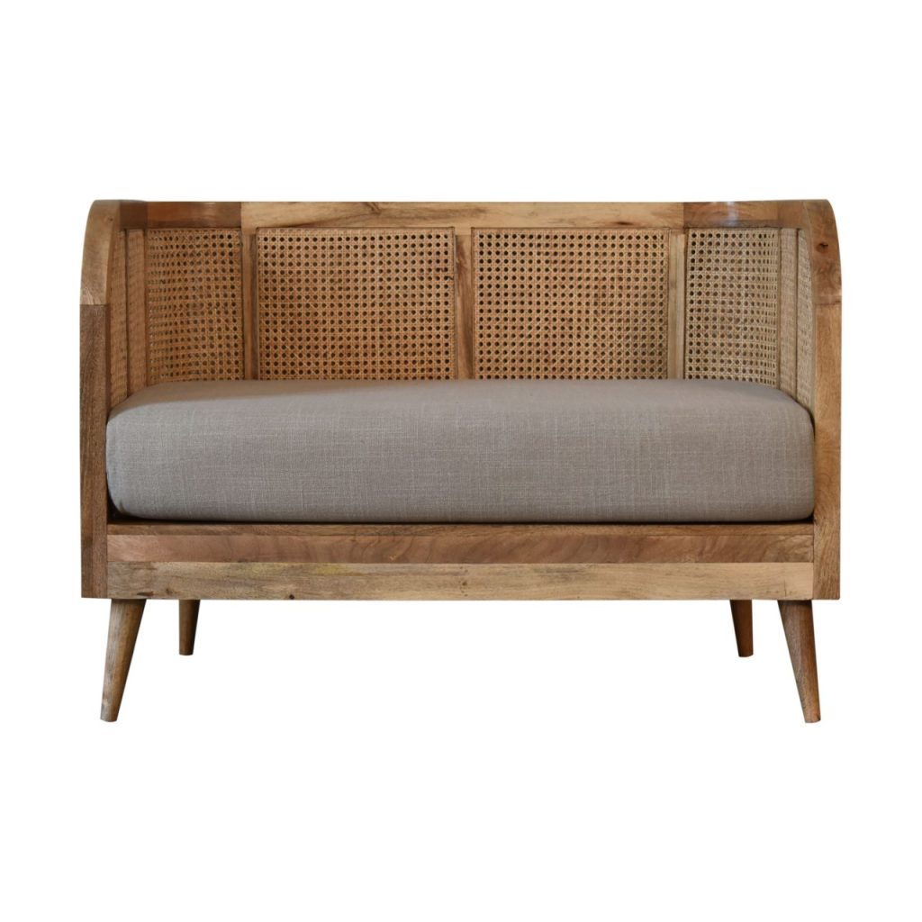 Canada Larissa Mud Linen Sofa Suppliers