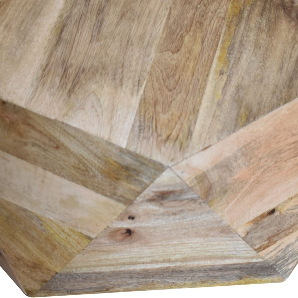 Geo Solid Wood Coffee Table - Image 8