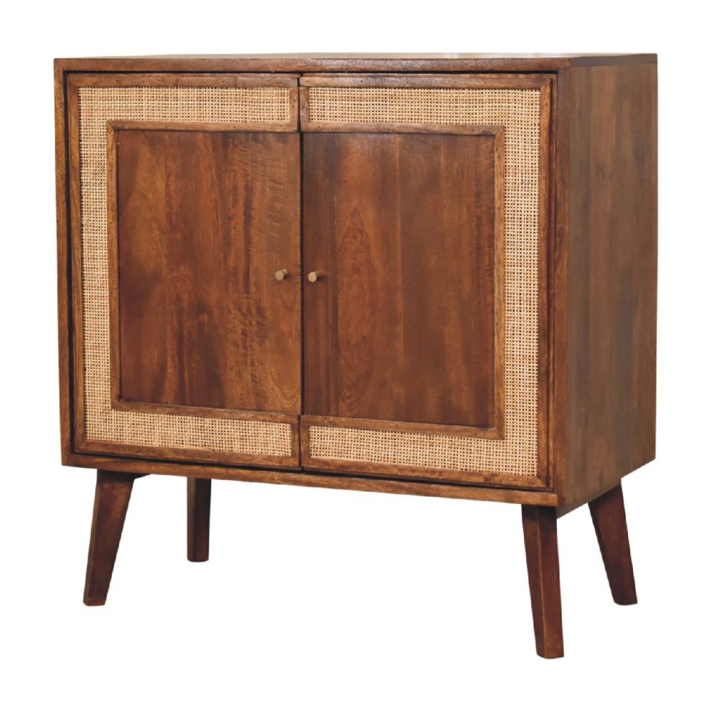 Carved Chestnut Cabinet - Image 3