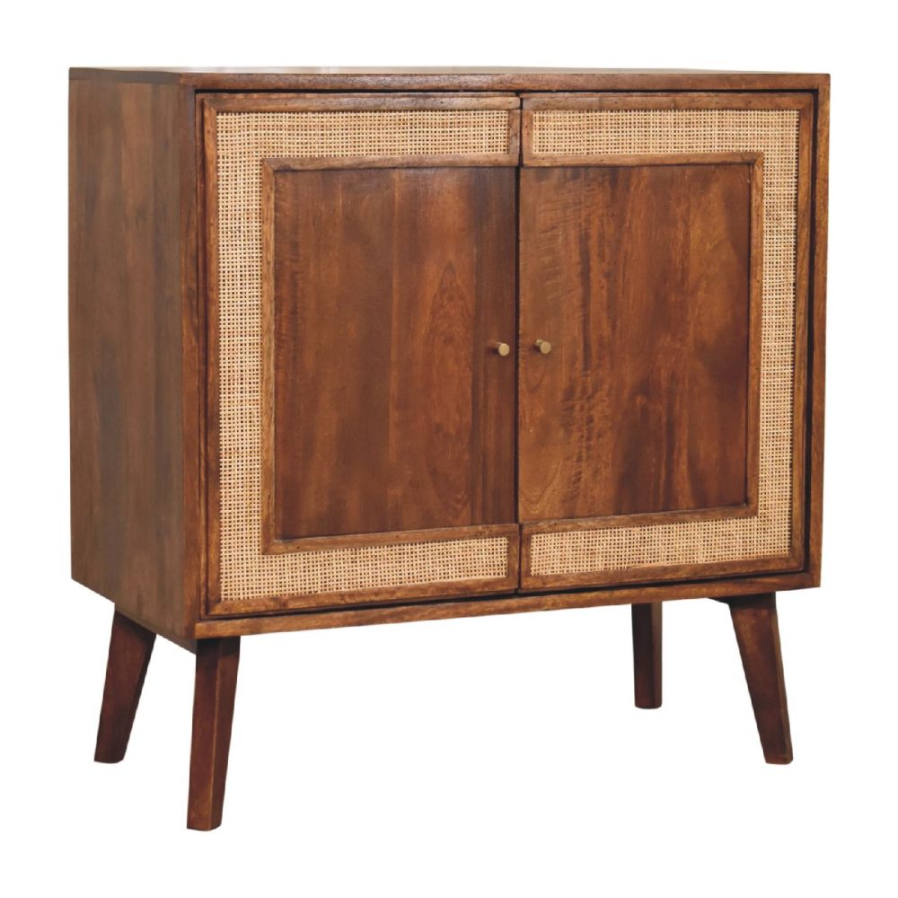 Carved Chestnut Cabinet - Image 4