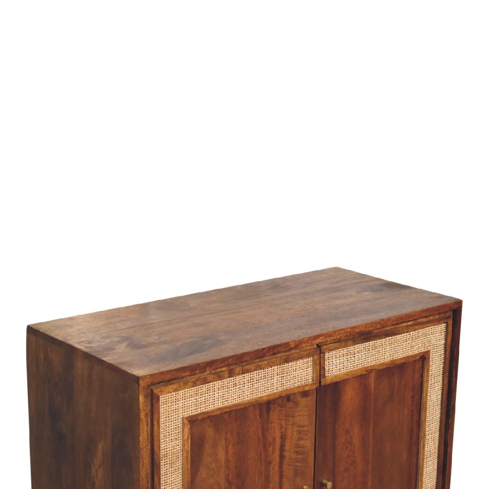 Carved Chestnut Cabinet - Image 6