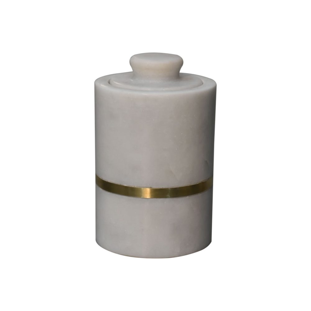 Brass Inlay Bathroom Set of 5 - Image 9