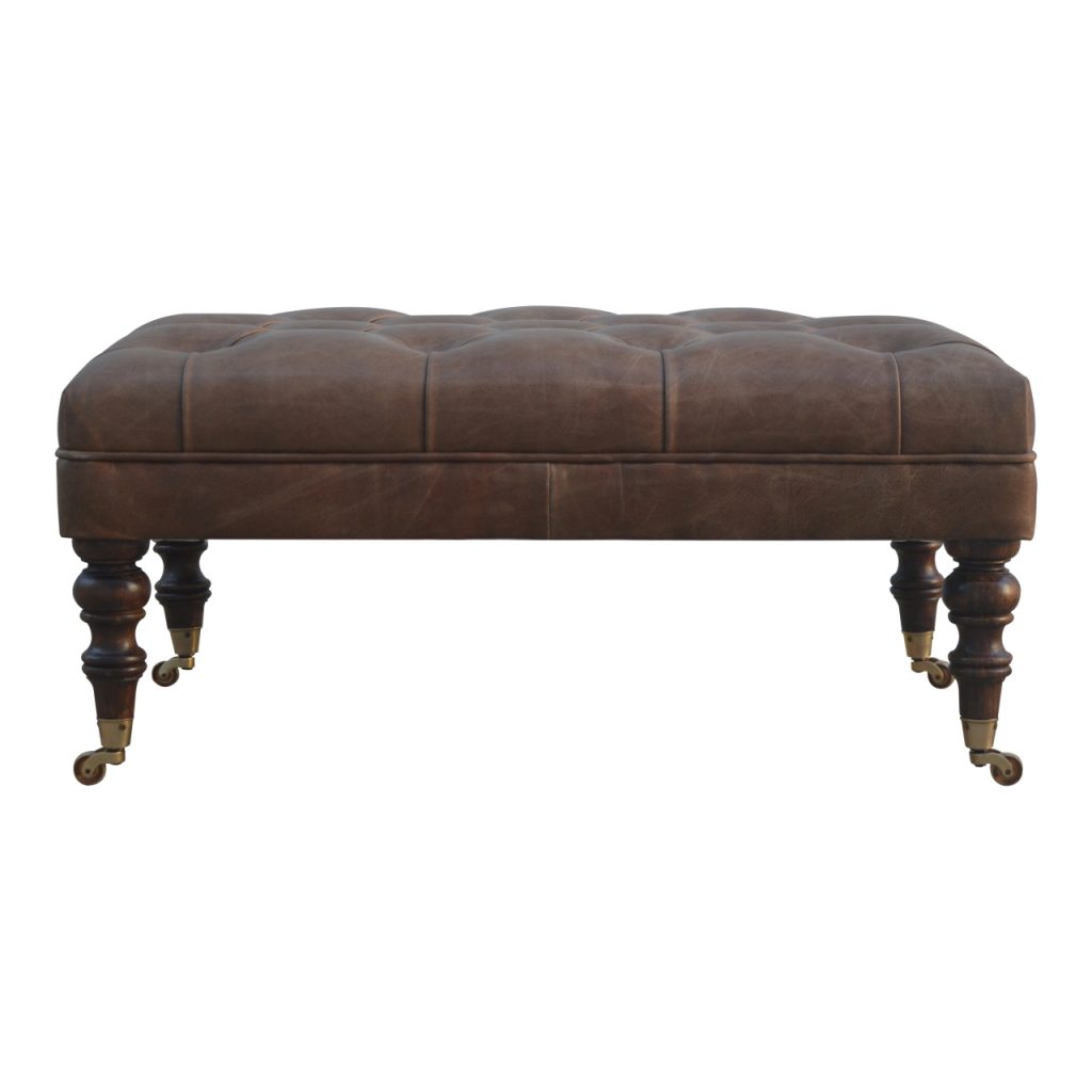 Canada Buffalo Leather Ottoman Suppliers