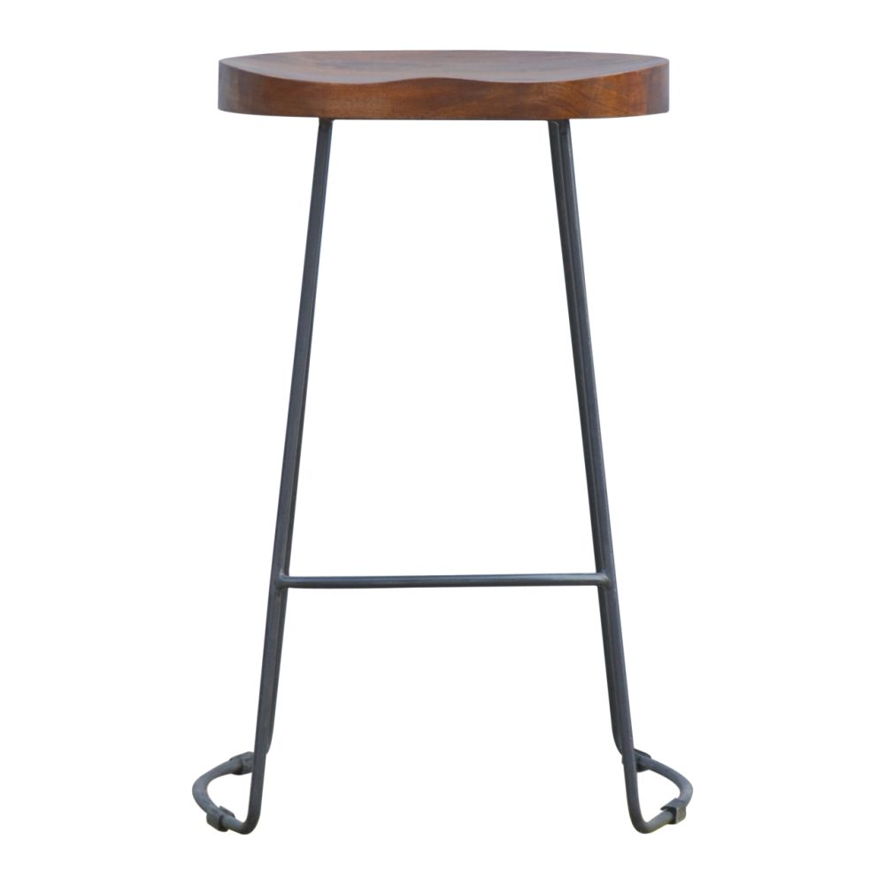Industrial Chunky Bar Stool - Image 2