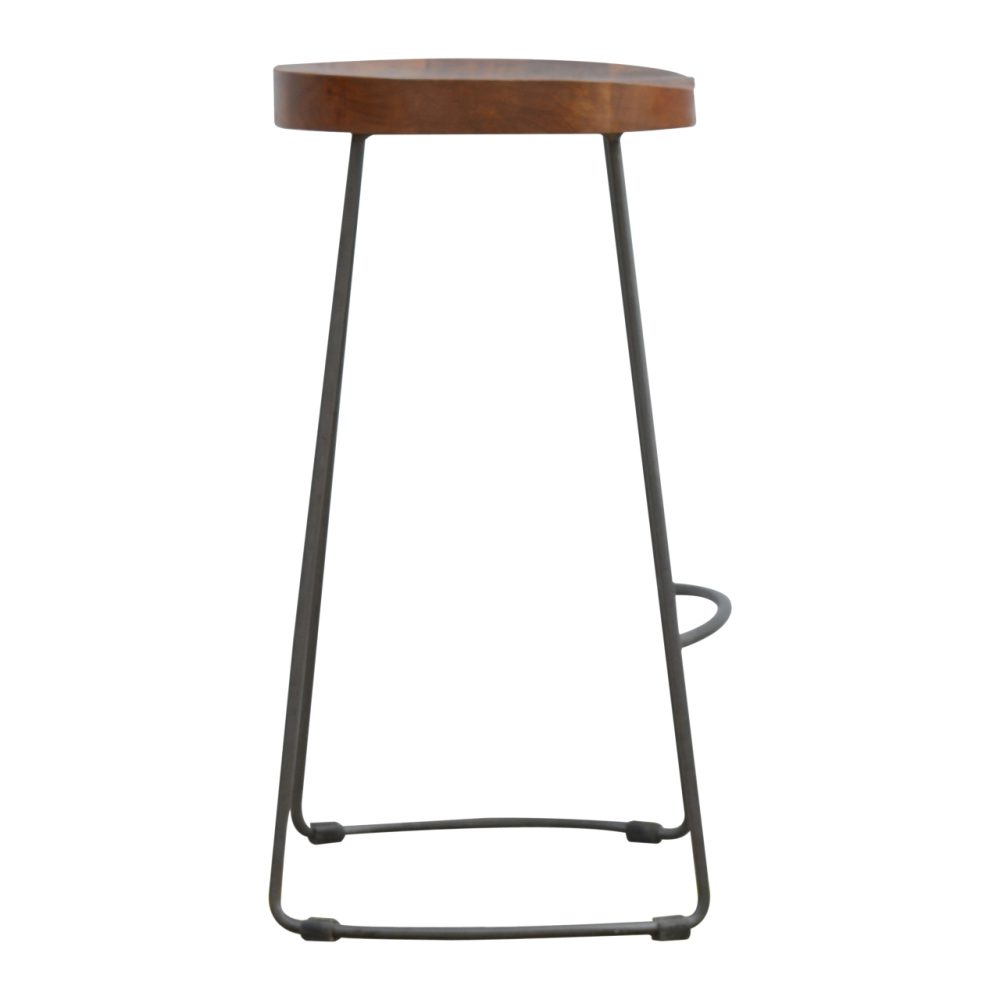 Industrial Chunky Bar Stool - Image 7