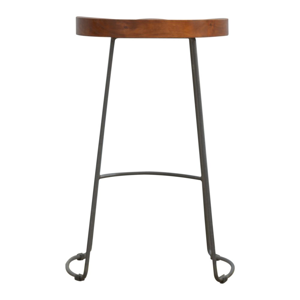 Industrial Chunky Bar Stool - Image 8