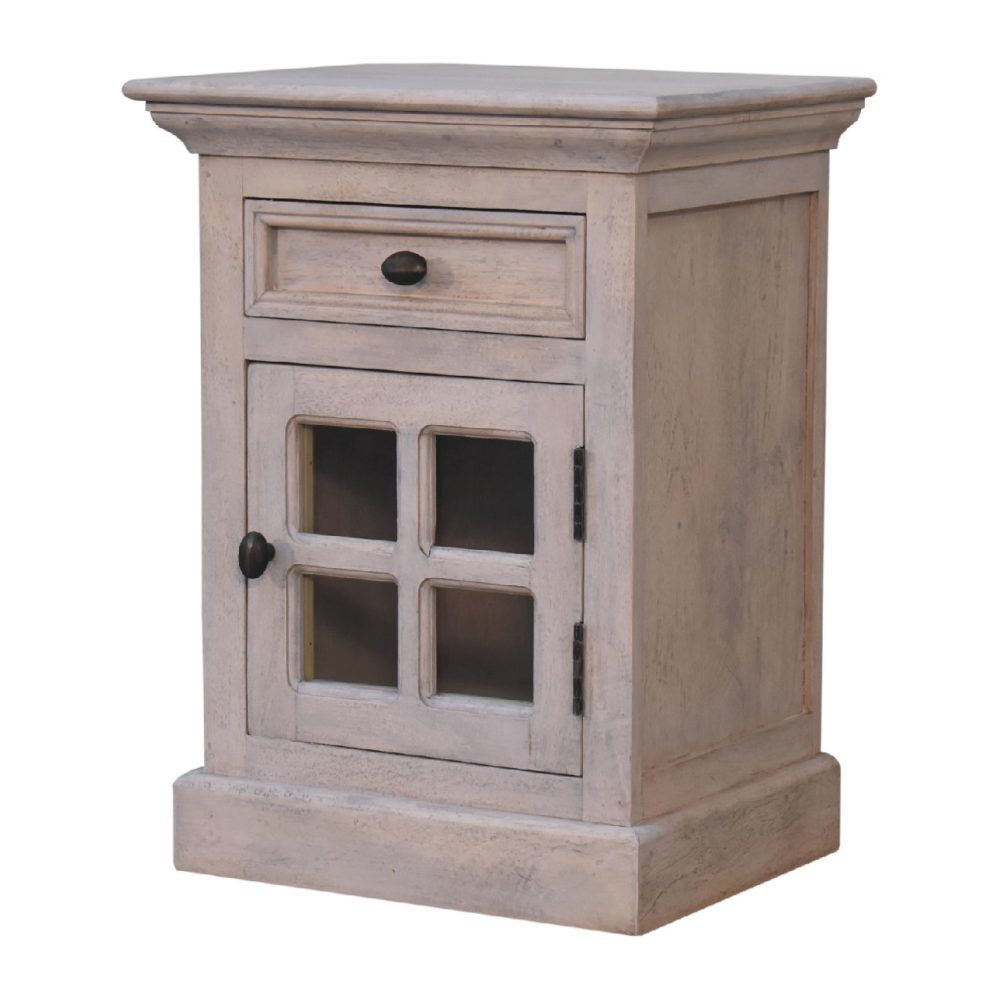 Glazed Stone Nightsand - Image 3