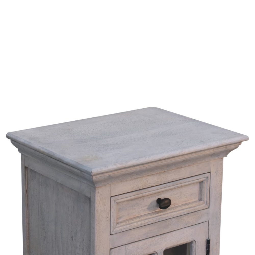 Glazed Stone Nightsand - Image 6