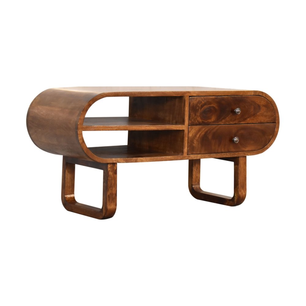 U-Round London Chestnut Media Unit - Image 3