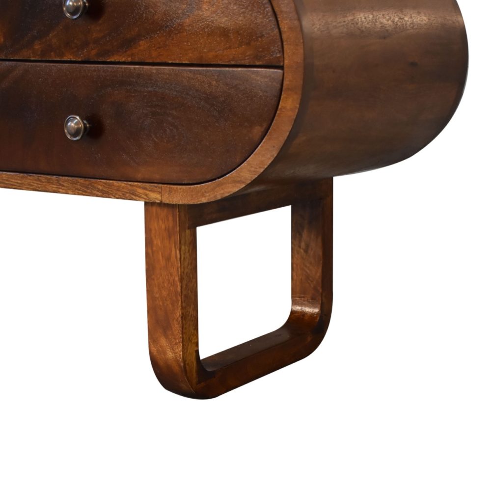 U-Round London Chestnut Media Unit - Image 7