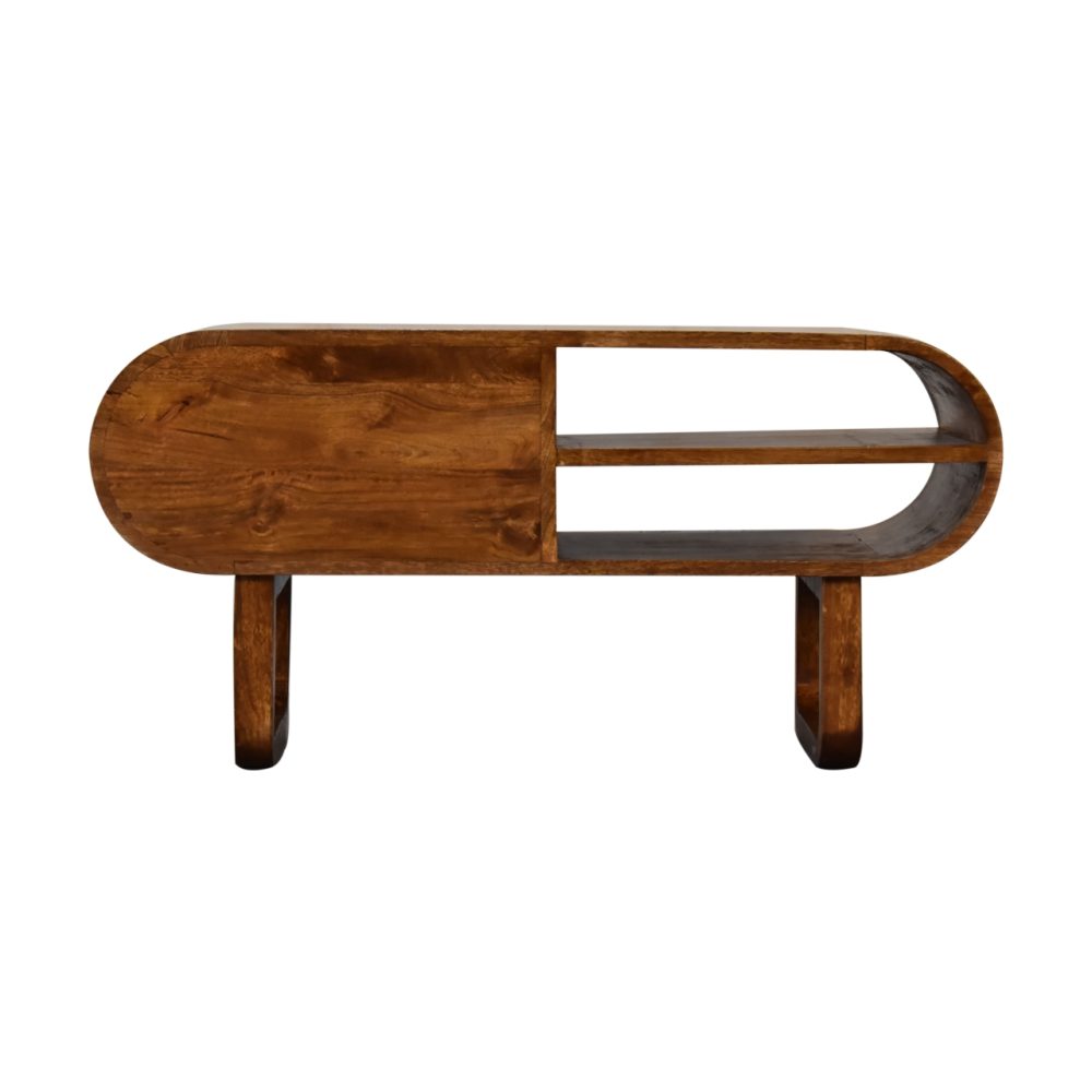 U-Round London Chestnut Media Unit - Image 9