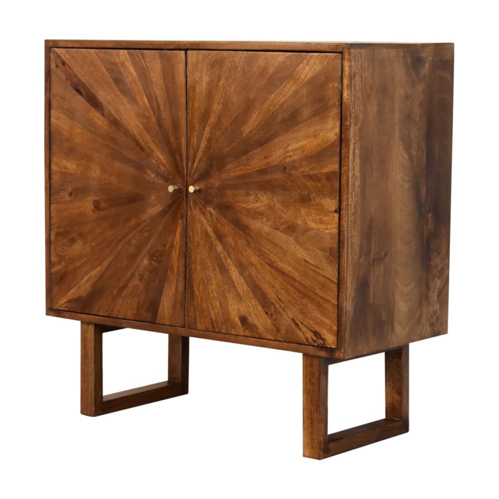 U-Shape Chestnut Sunrise Cabinet - Image 2