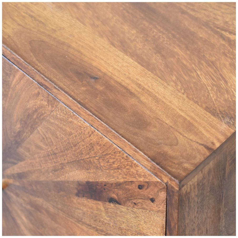 U-Shape Chestnut Sunrise Cabinet - Image 5