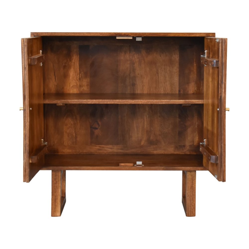 U-Shape Chestnut Sunrise Cabinet - Image 6