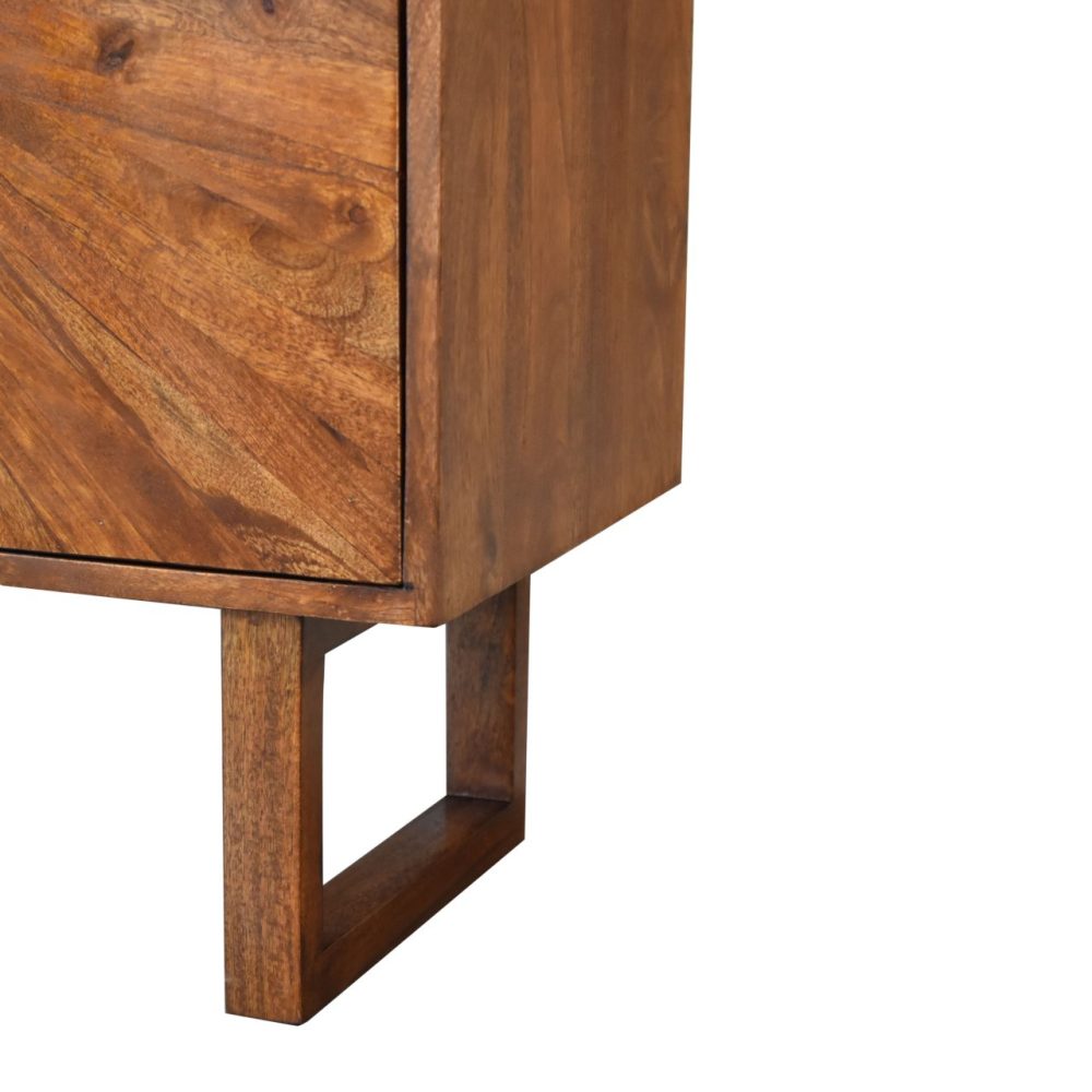 U-Shape Chestnut Sunrise Cabinet - Image 7
