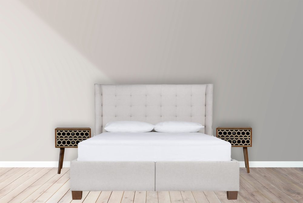 Bone Inlay Scandi Nightsand - Image 10
