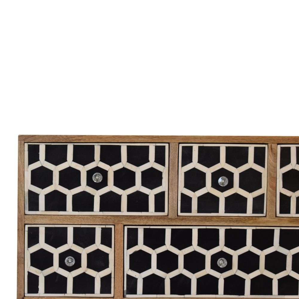 U-Shape Bone Inlay Chest - Image 4