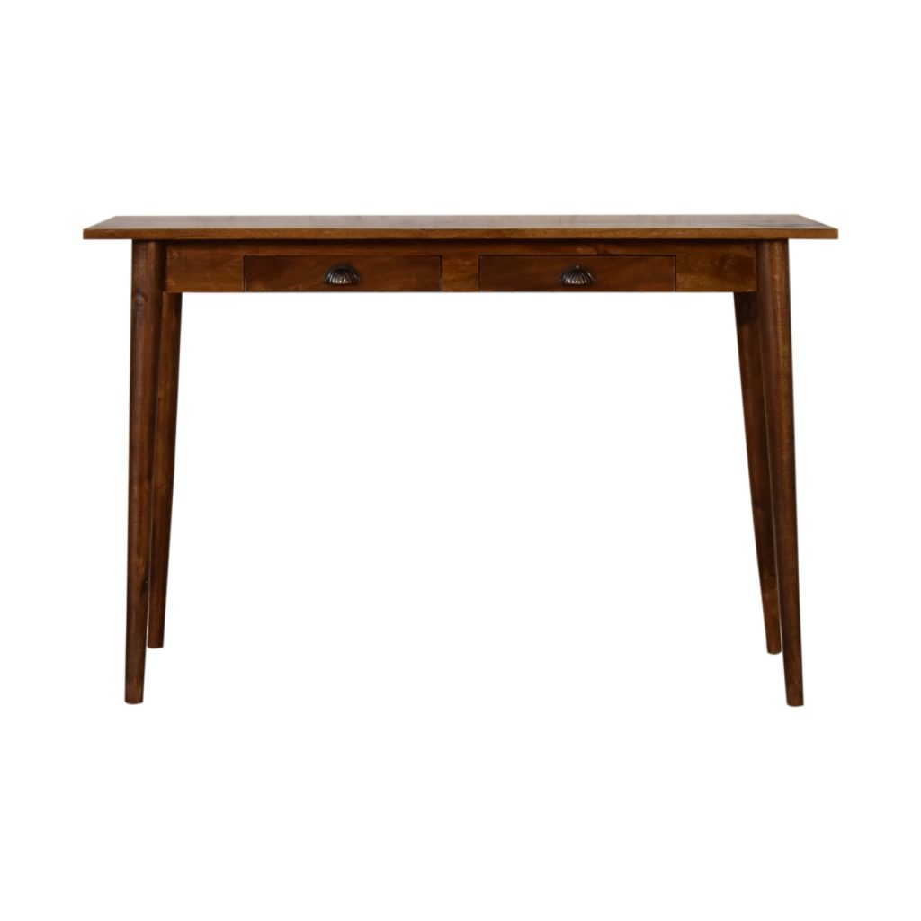 Canada 2 Drawer Chestnut Writing Desk Suppliers