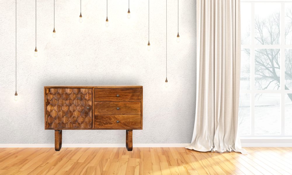 U-Chestnut Pineapple Sideboard - Image 9