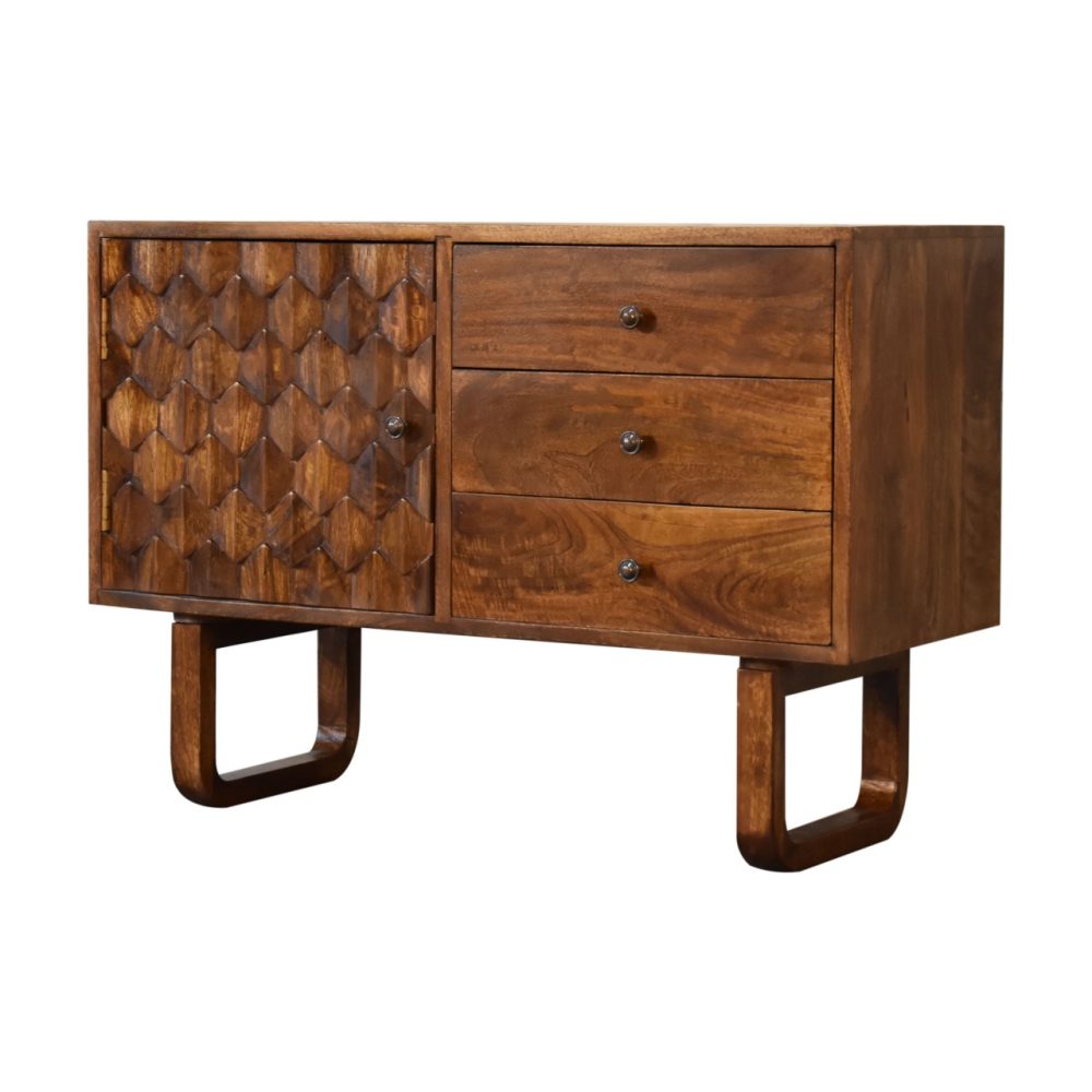 U-Chestnut Pineapple Sideboard - Image 2