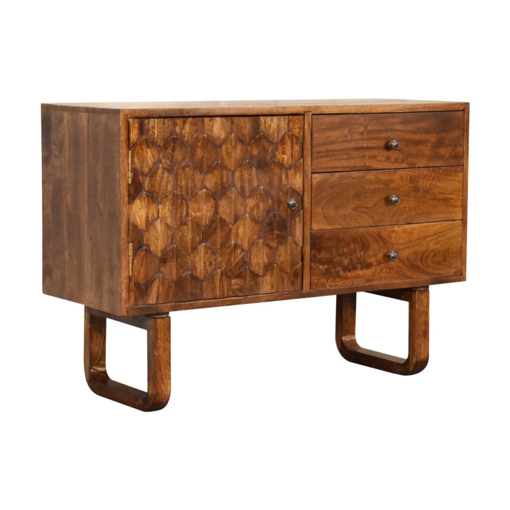 U-Chestnut Pineapple Sideboard - Image 3