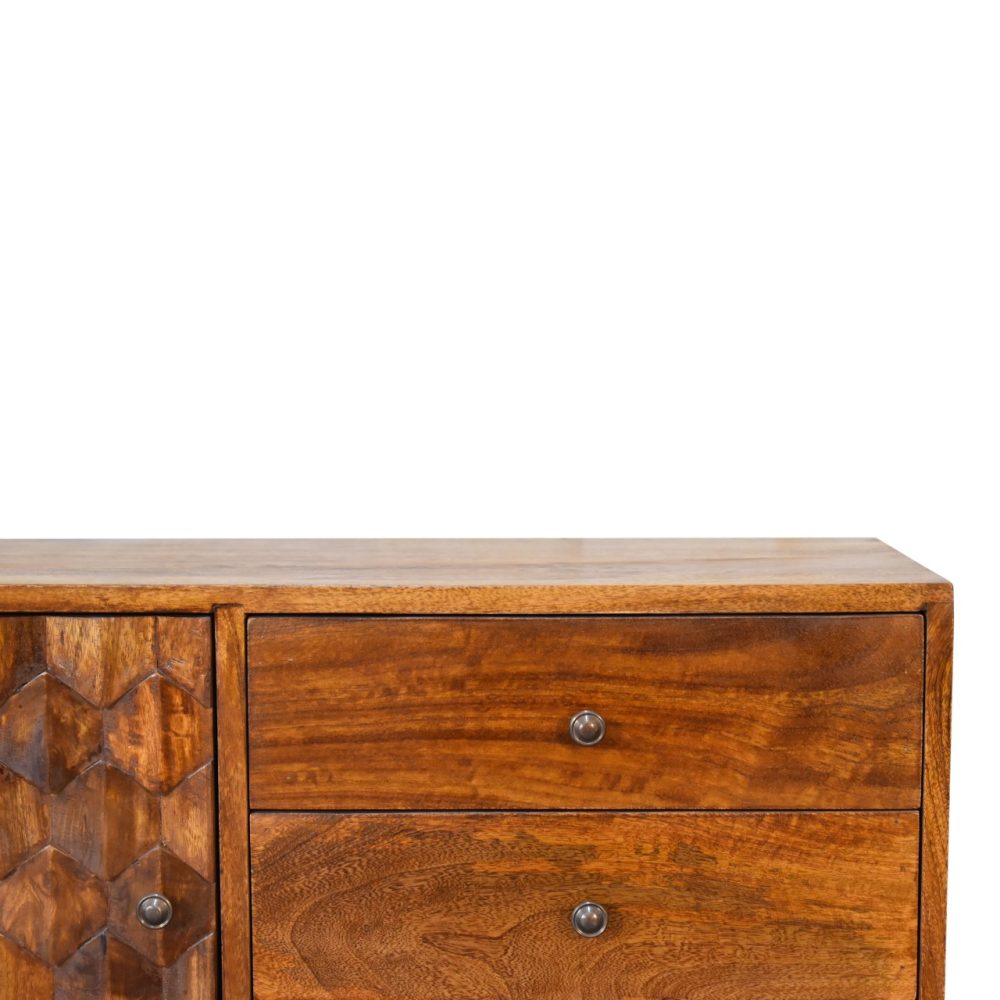 U-Chestnut Pineapple Sideboard - Image 4