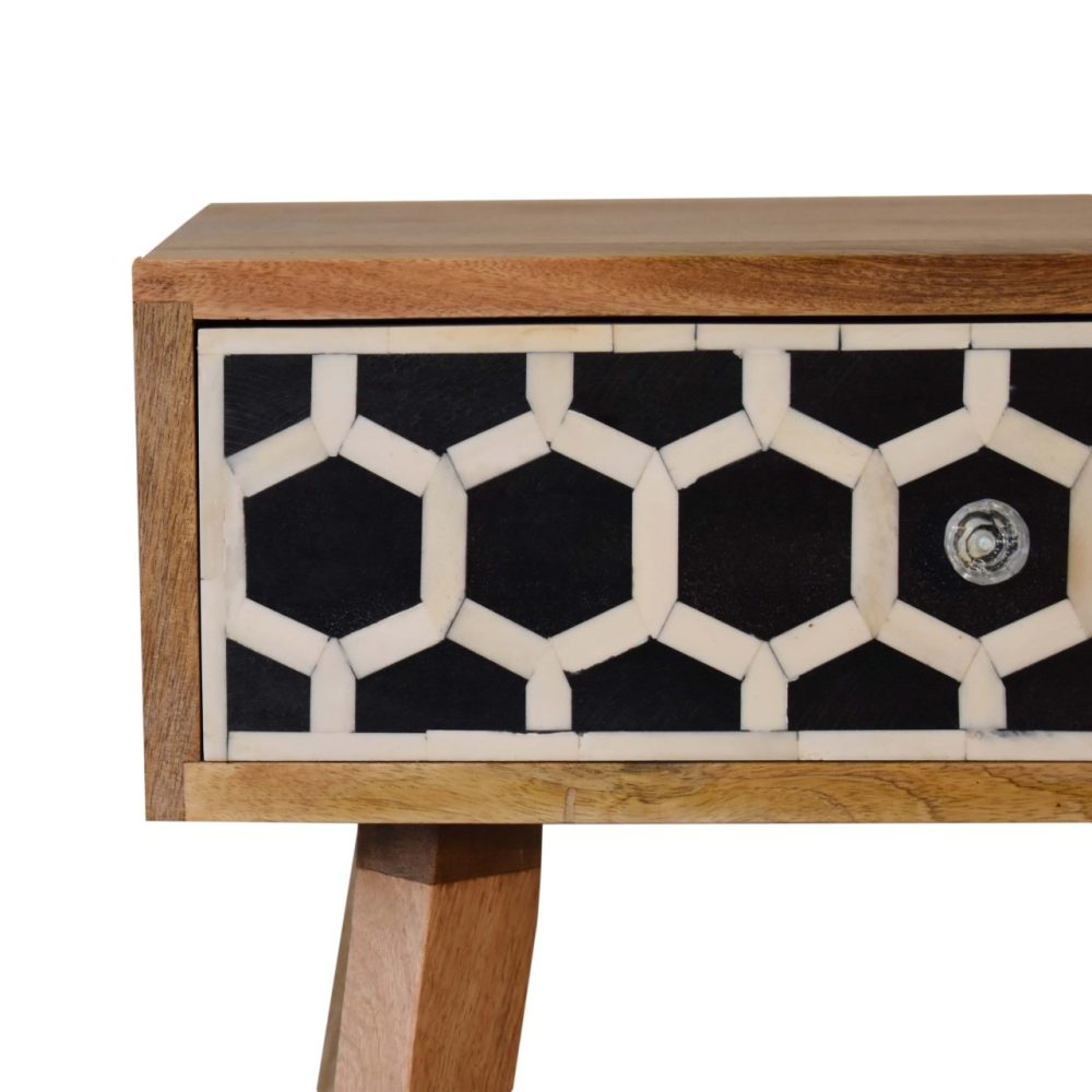 Bone Inlay Tapered Nightsand - Image 4
