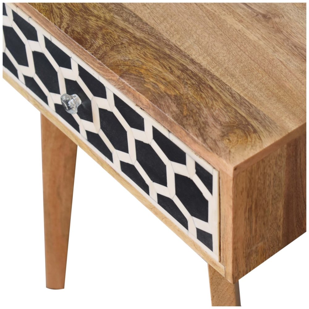 Bone Inlay Tapered Nightsand - Image 5