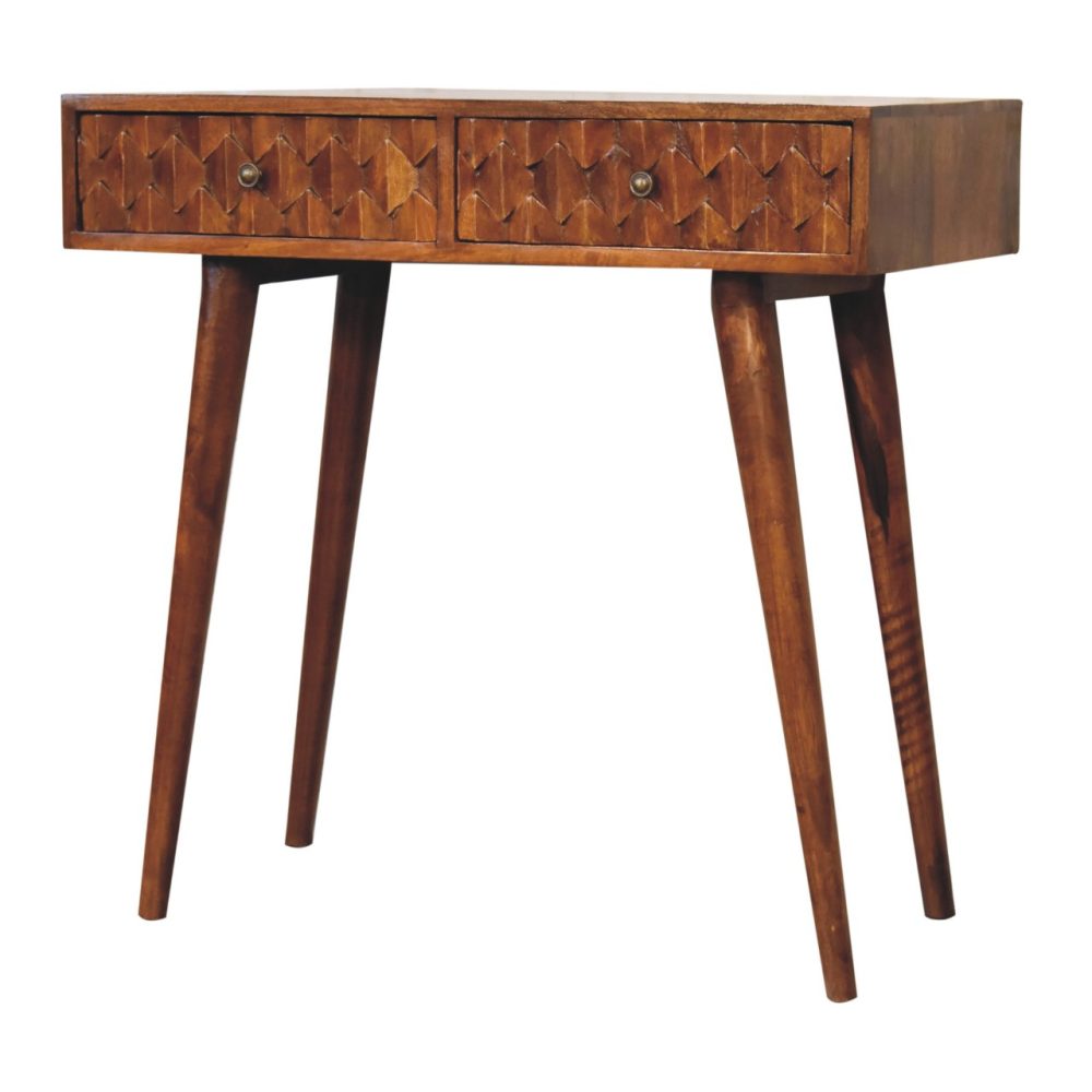 Chestnut Pineapple Console - Image 4