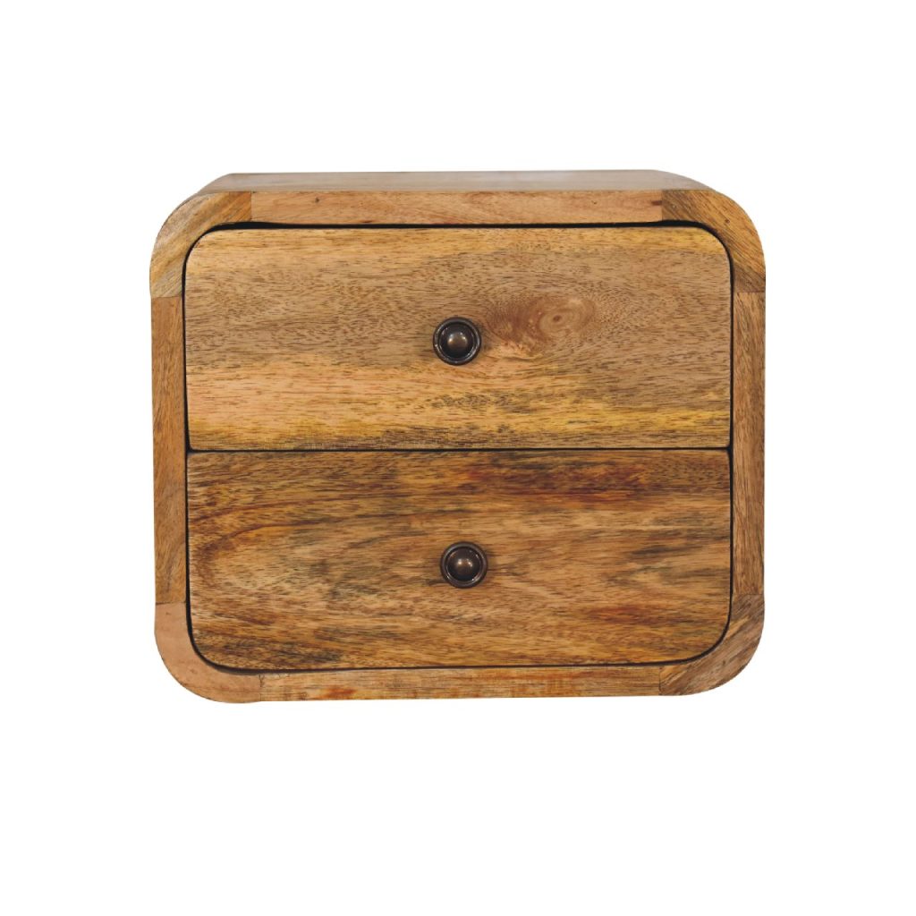 Canada Mini Curve Oak-ish Floating Nightsand Suppliers
