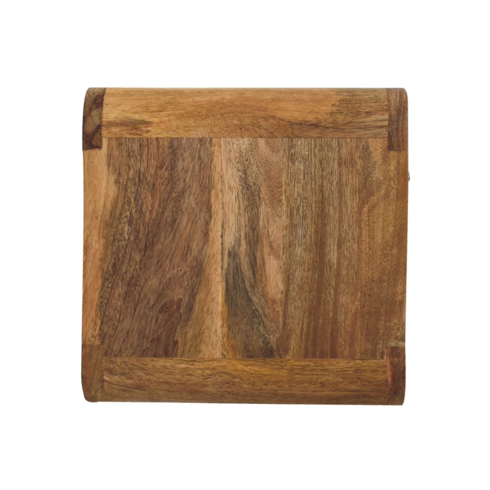 Mini Oak-ish Floating Open Nightsand - Image 8
