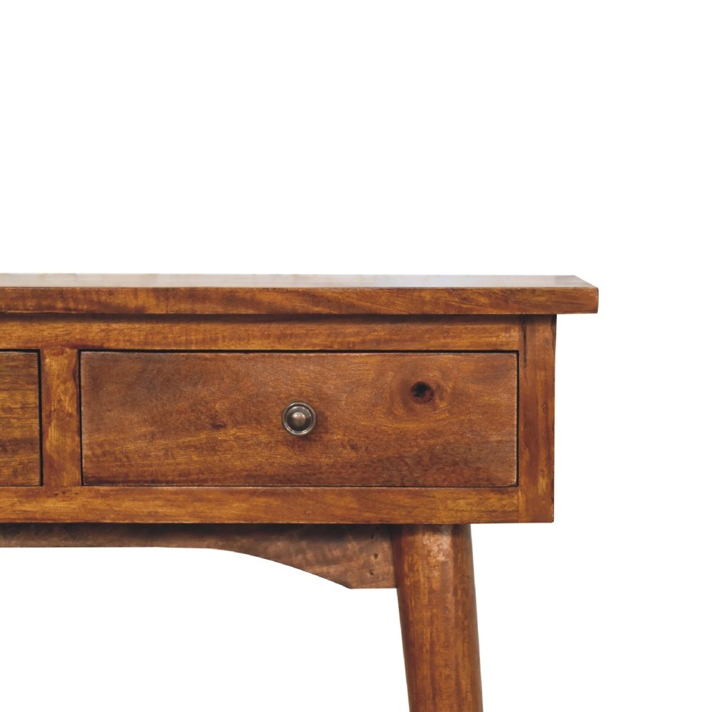 Mini Chestnut Hallway Console - Image 5