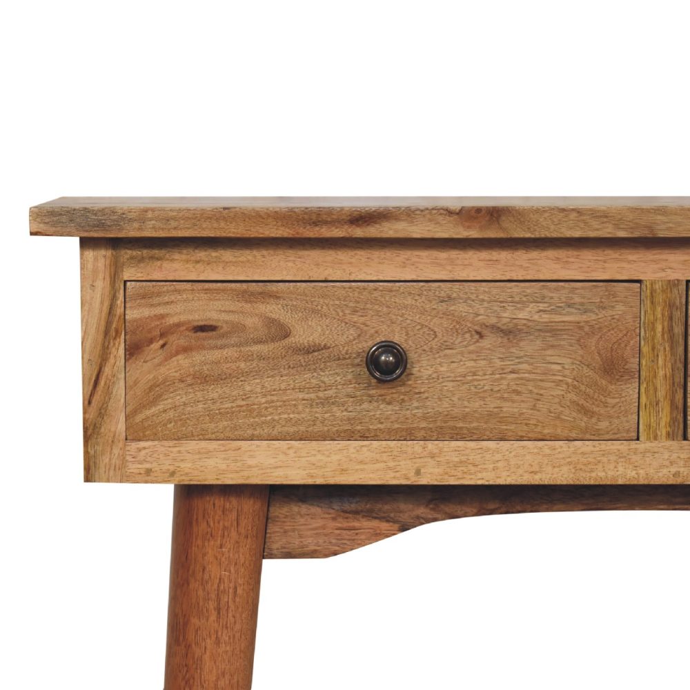 Mini Oak-ish Hallway Console Table - Image 5