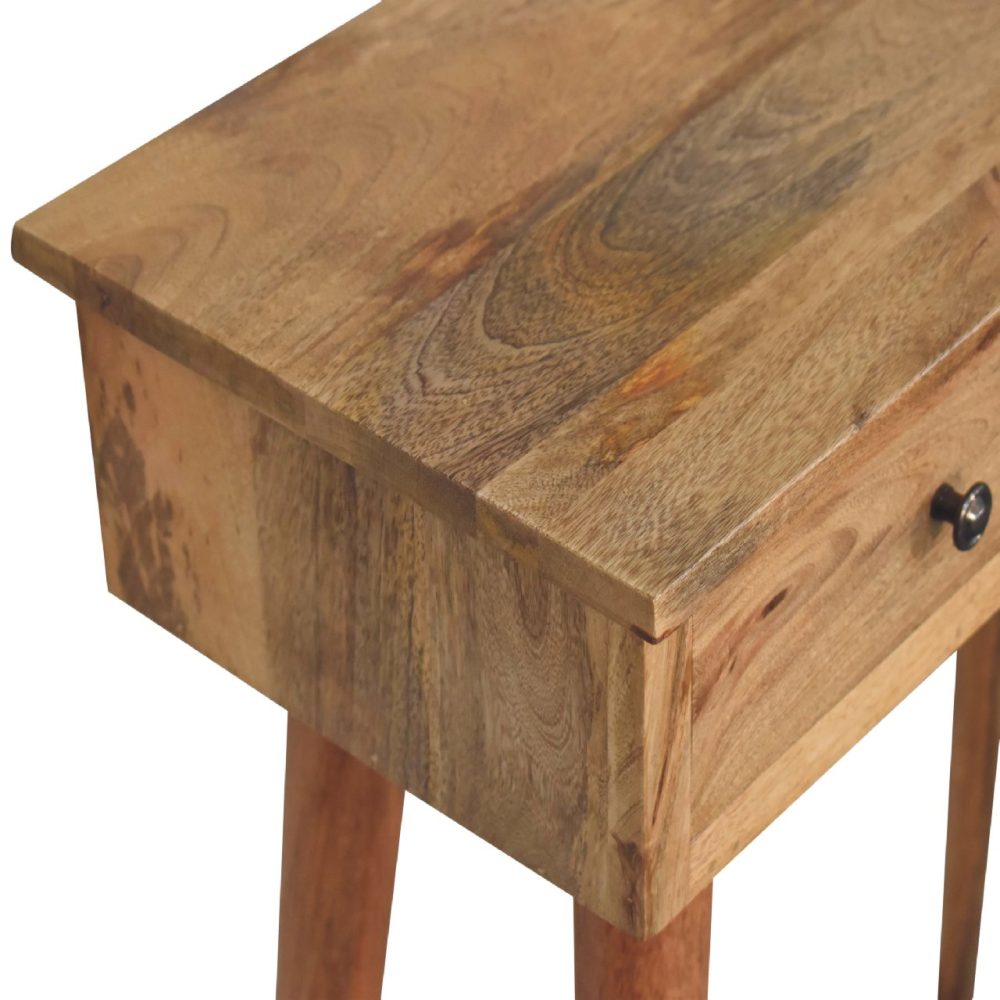 Mini Oak-ish Hallway Console Table - Image 6