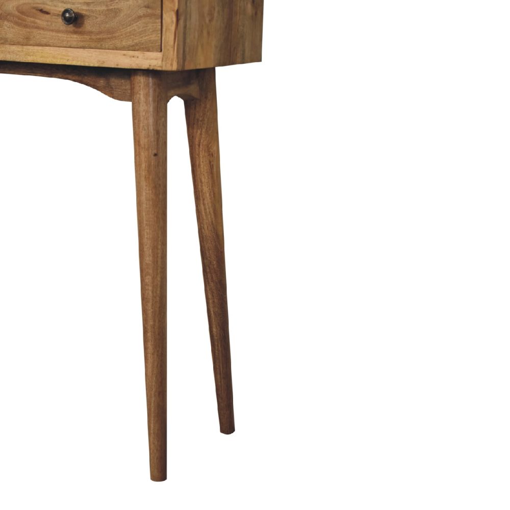 Mini Oak-ish Hallway Console Table - Image 8