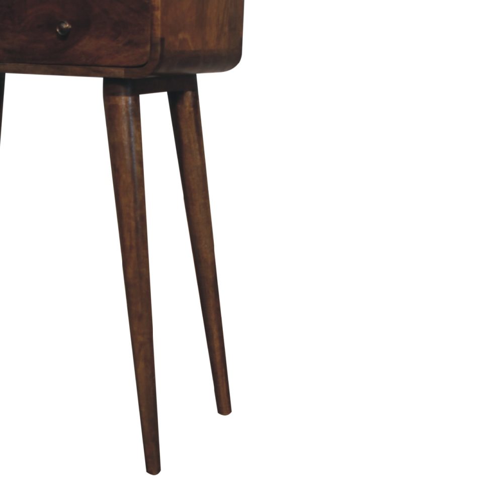 Mini Grey-wash Curved Console - Image 8