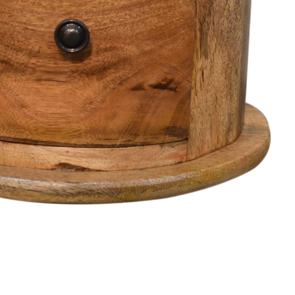 Mini 2 Drawer Drum Chest - Image 8