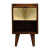 Canada Mini Manila Gold 1 Drawer Nightsand Suppliers