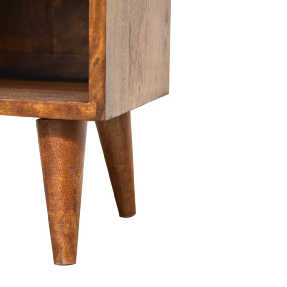 Mini Manila Gold 1 Drawer Nightsand - Image 8