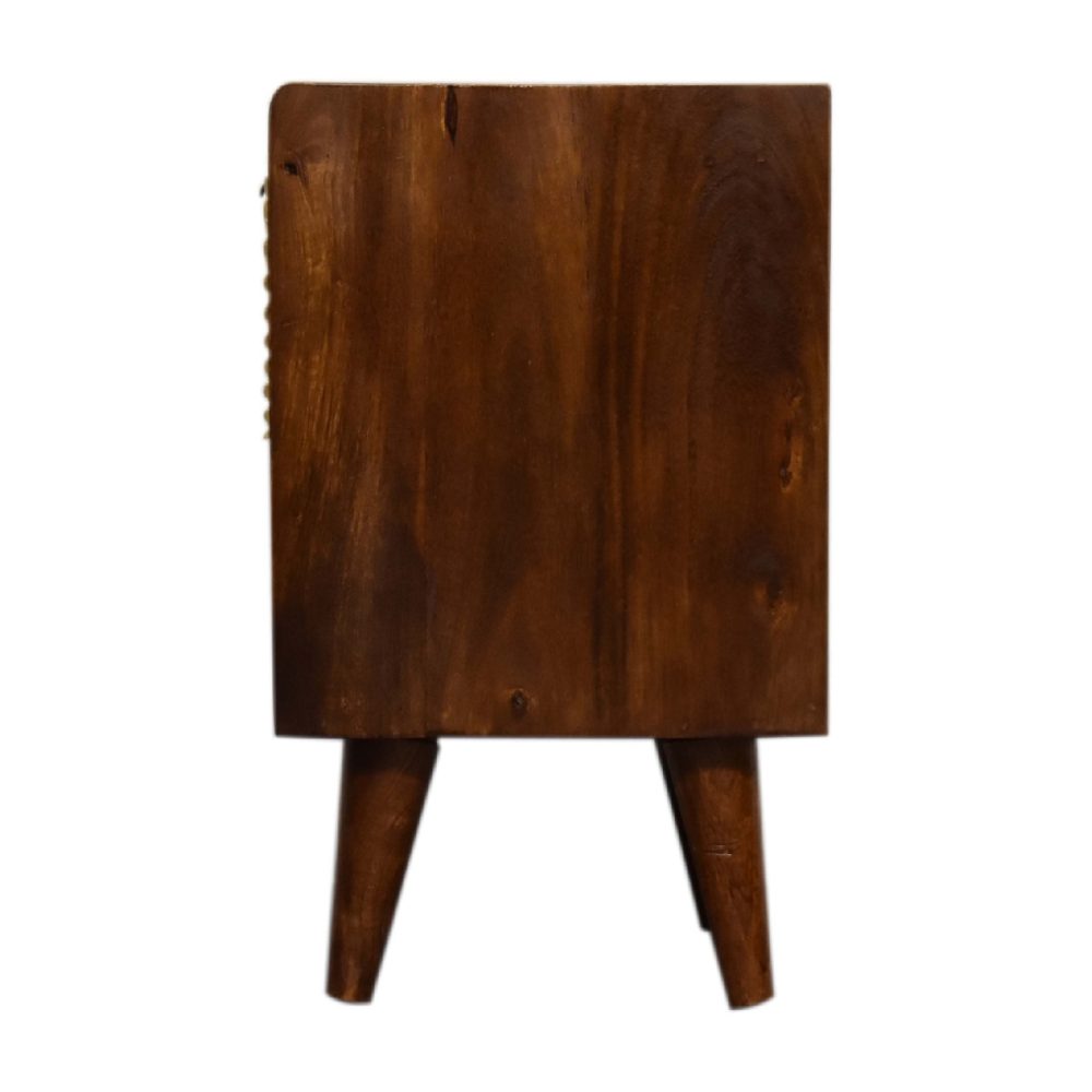 Mini Manila Gold 1 Drawer Nightsand - Image 9