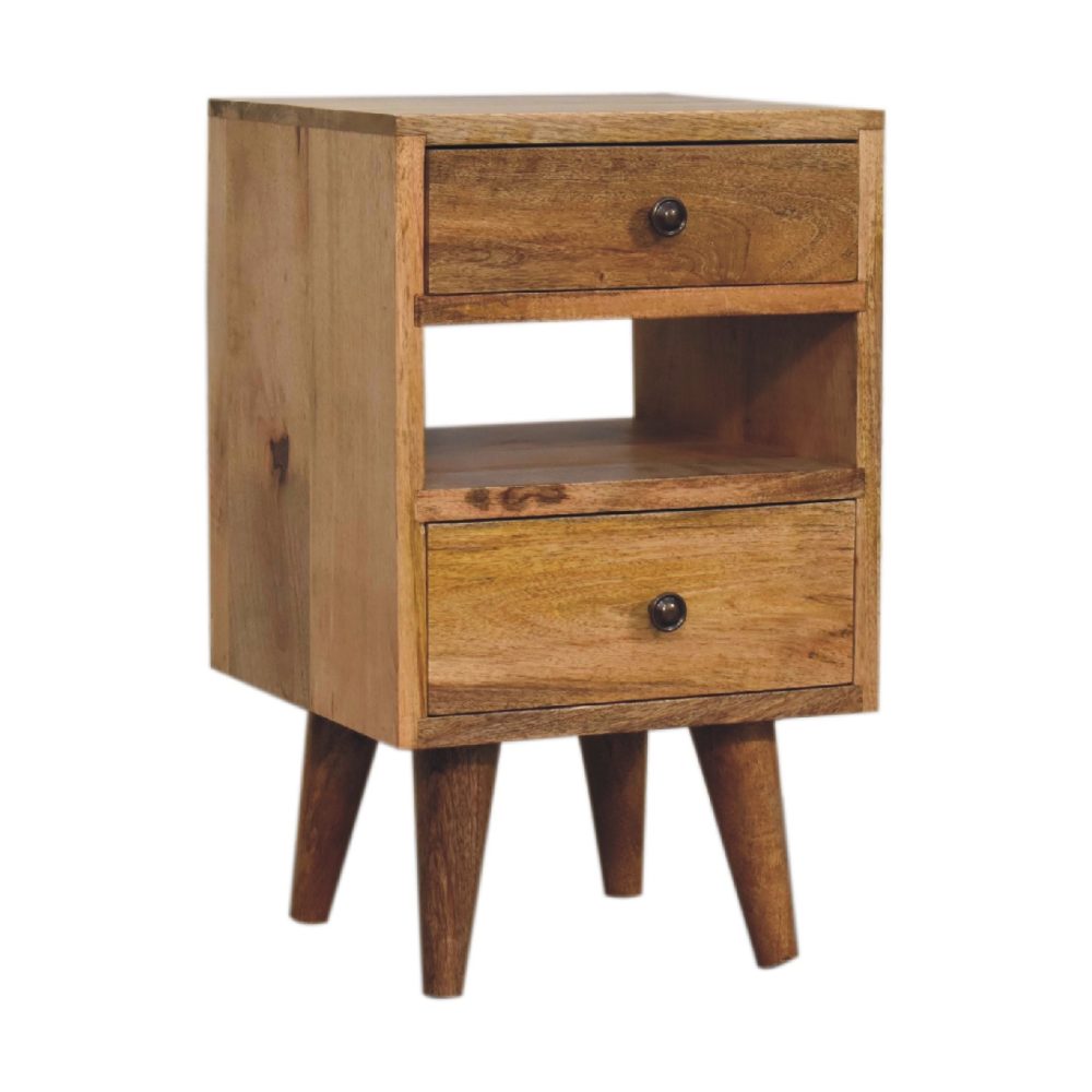 Mini Classic Multi Oak-ish Nightsand - Image 3