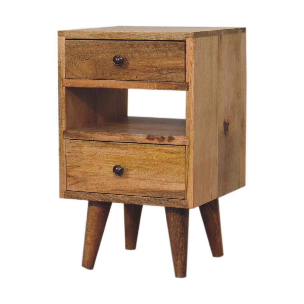 Mini Classic Multi Oak-ish Nightsand - Image 4