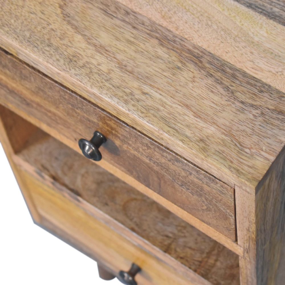 Mini Classic Multi Oak-ish Nightsand - Image 6