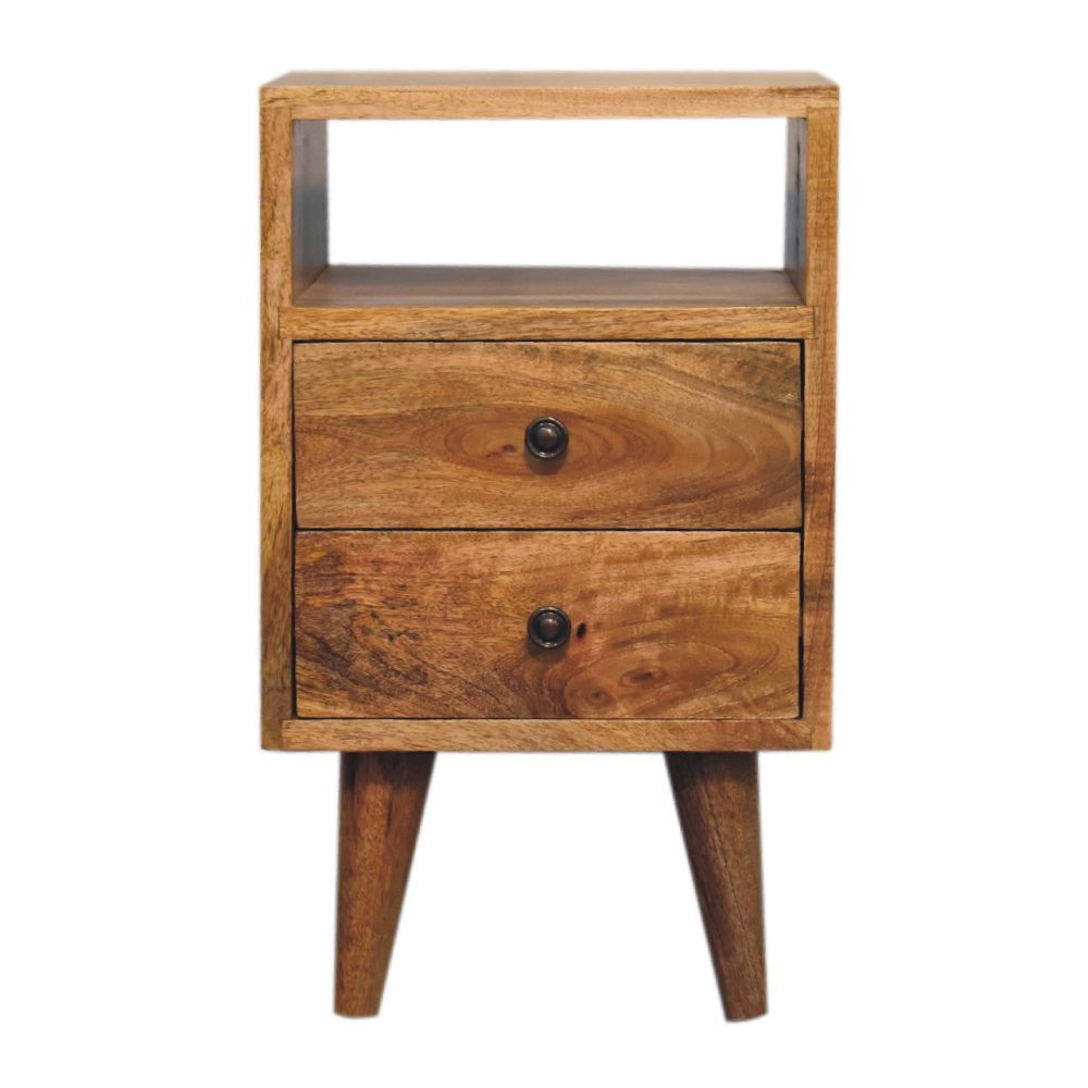 Mini Oak-ish Classic Open Nightsand - Image 2