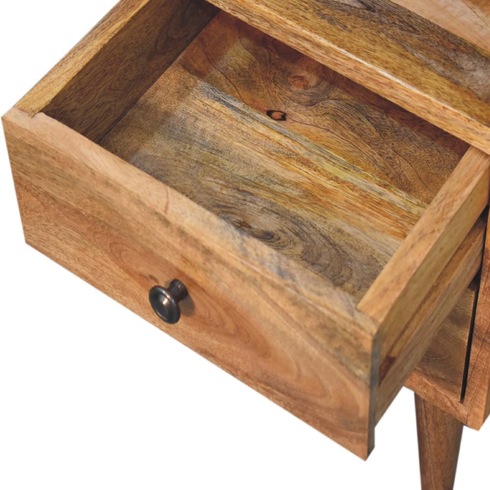 Mini Oak-ish Classic Open Nightsand - Image 7
